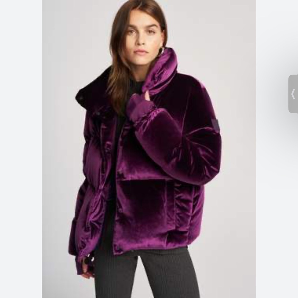 SAM. New York Velvet Down Puffer Jacket​​